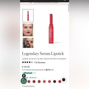 RMS Beauty legendary serum lipstick